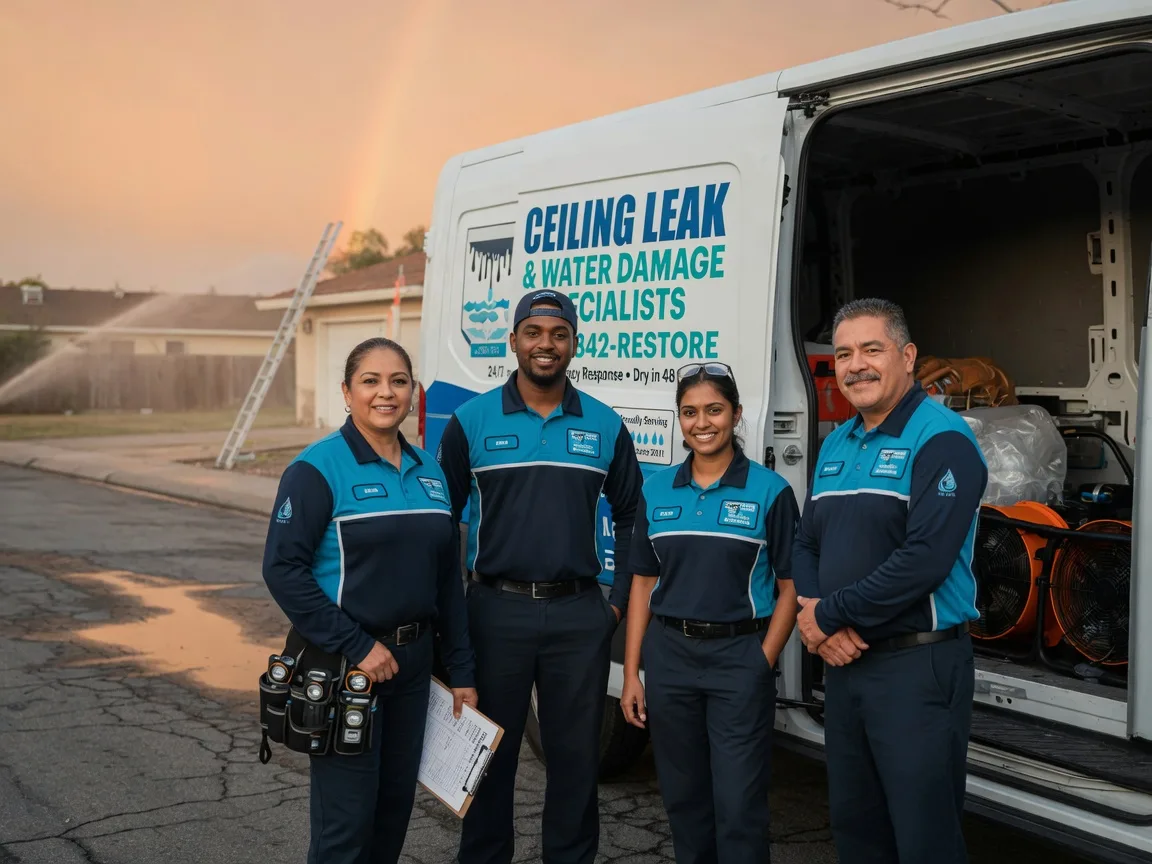 Ceiling Leak Cleanup company in Powellsville, NC