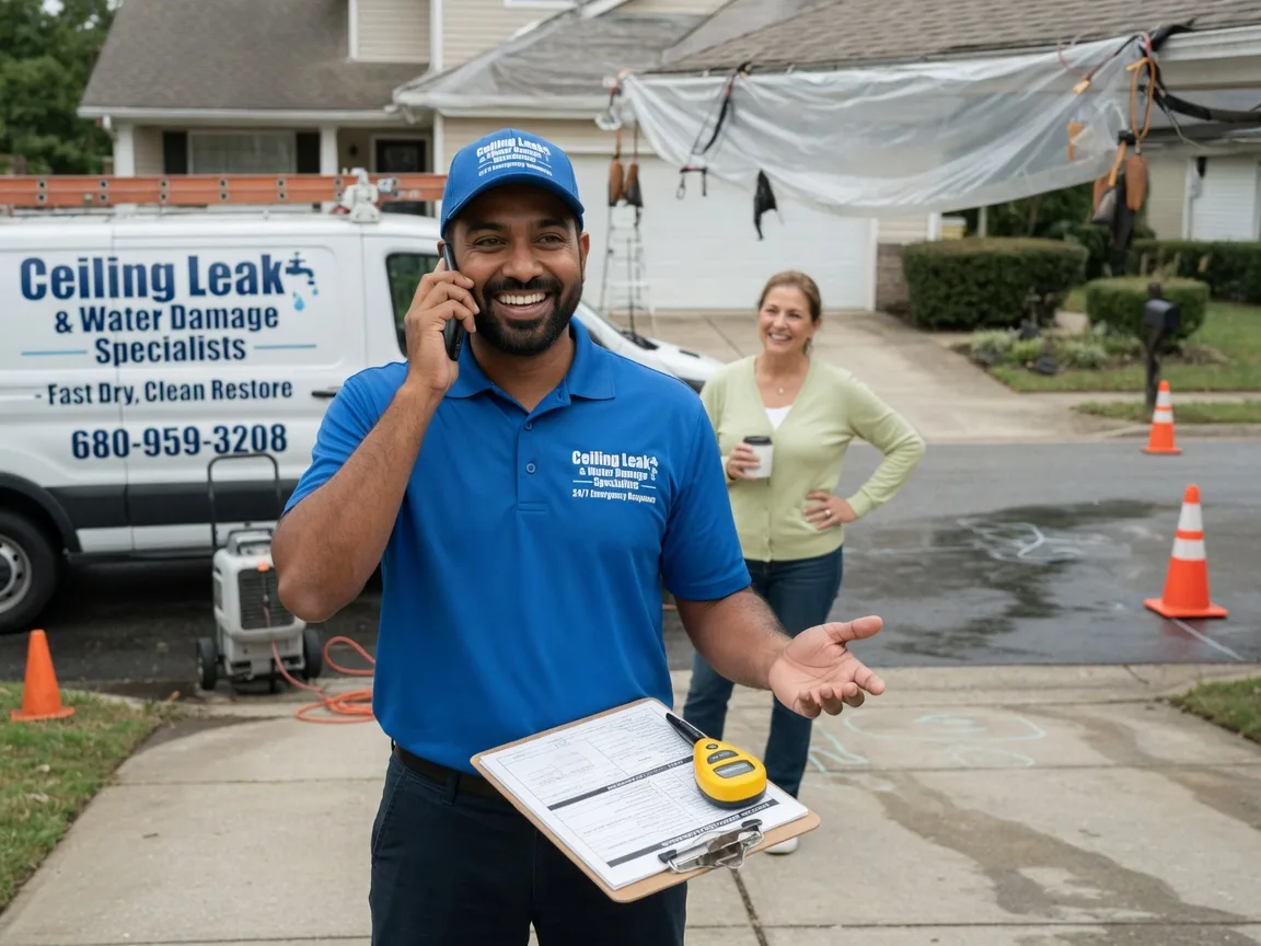 Ceiling Leak Cleanup Powellsville, NC FAQs